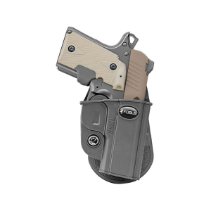 Fobus Evolution OWB Holster Right Hand Kimber Micro 380, Micro 9, Sig Sauer P938, P238 Polymer Black