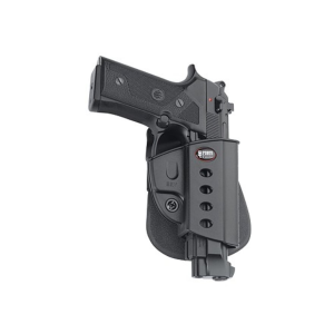 Fobus Evolution OWB Holster Right Hand Beretta Vertec, Taurus 92, 99, PT101 with Rail Polymer Black