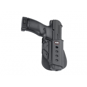FOBUS Evolution OWB Holster Right Hand Hi-Point 45, Ruger P93, P94, P95, P97 Polymer Black