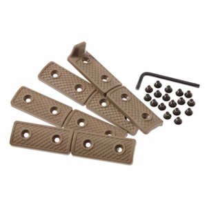 LWRC Rail Panels for LWRC Modular Handguards Polymer Flat Dark Earth - Lwrc