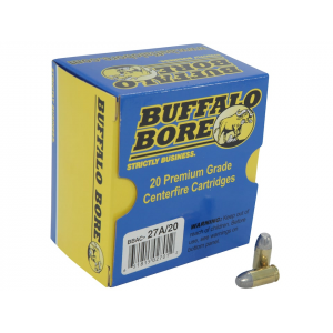BUFFALO Bore 380 Acp +p Ammo 100 Grain Flat Nose Box Of 20