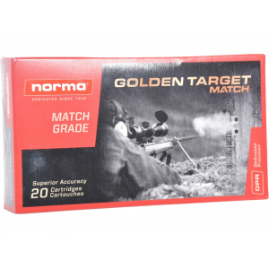 ma Match 6.5 Creedmoor 143 Grain Norma Golden Target Jacketed Hollow Point Box Of 20 Ammo