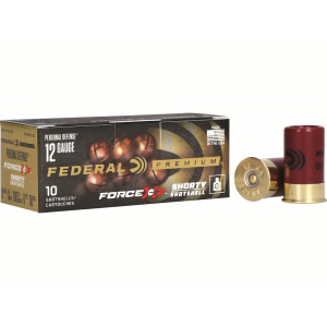 FEDERAL Premium Personal Defense Shorty 12 Gauge Ammo 1-3/4" #00 Buckshot 6 Pellets Box Of 10