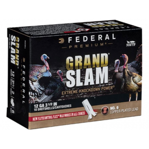FEDERAL PREMIUM Grand Slam Turkey 12 Gauge Ammo 3-1/2