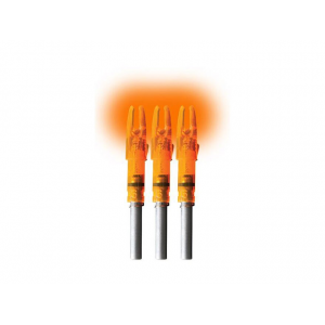 LUMENOK GT Lighted Arrow Nock Orange 3PK