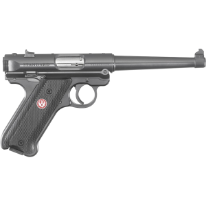 Ruger Mark IV Standard 22LR Pistol 6" Barrel 10+1 Round Black Grip Anodized Black Frame