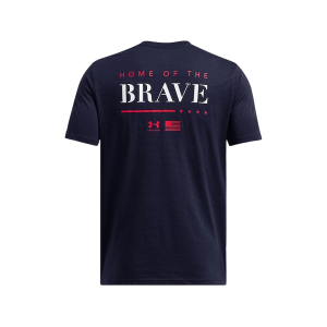 Under Armour Men's Freedom Vets Day Short Sleeve Crew Neck T Shirt Midnight Navy Large - Under Armour
