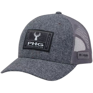 Columbia Men's PHG Patch Mesh Snap Back Hat Grill Heather/City Gray/Game One Size Fits Most - Columbia