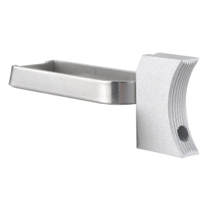 Nighthawk Custom Long Solid 1911 Trigger Aluminum Silver - Nighthawk Custom