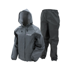 FROGG TOGGS Men's Ultra Lite^2 Rain Suit Carbon Medium