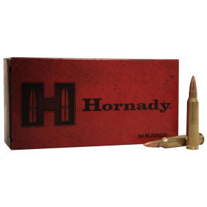 HORNADY Custom 223 Remington Ammo 55 Grain Full Metal Jacket Box Of 50