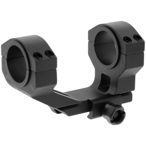 Primary Arms Basic 1-Piece Cantilever Picatinny AR-15 Scope Mount 30mm Rings with 1" Spacer Matte Black - Primary Arms