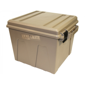 MTM Ammo Crate Polypropylene Dark Earth 12.1" Deep - Mtm