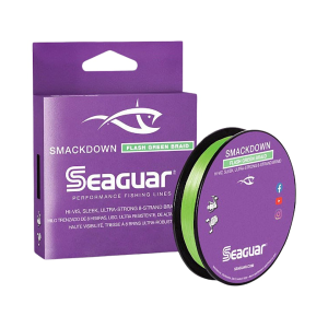 SEAGUAR Smackdown Braided Fishing Line 50lb 150yd Flash Green