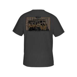 Drake Men's Side X Side T Shirt Dark Shadow Heather 2XL - Drake
