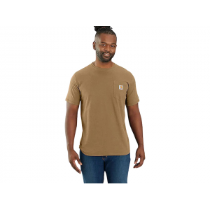 CARHARTT Men's Force Relaxed Fit Midweight T Shirt Shaded Beach Heather XL Tall