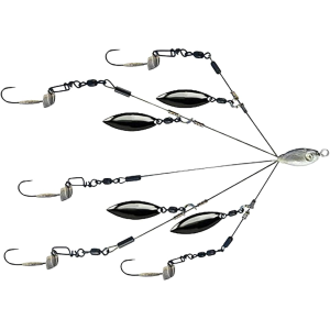 PICASSO Micro Rig Bait Ball Umbrella Rig 1/8oz Shad Nickel