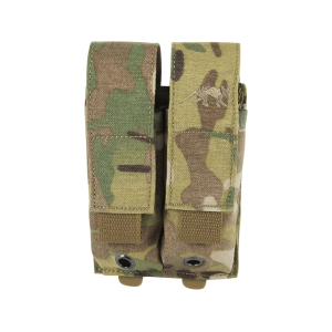 Tasmanian Tiger MOLLE Double Pistol Magazine Pouch MKII Multicam - Tasmanian Tiger