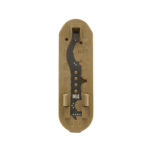 MultiTasker M:4 AR-15 Armorers Wrench with Coyote Storage Recoil Pad - Multitasker Tools