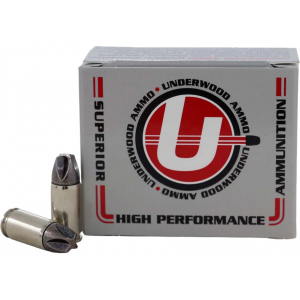 Underwood Platinum Edition Xtreme Defender 9mm Luger +P Ammo 90 Grain Lehigh Xtreme Defense Lead Free Box of 20 - Underwood Ammunition