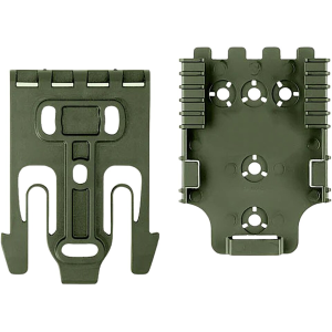 Safariland Quick Locking System Kit with QLS 19 and QLS 22 Polymer OD Green