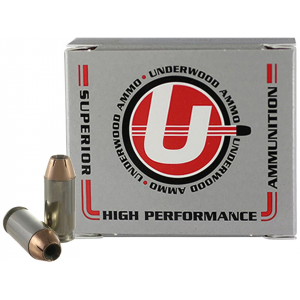 Underwood 460 Rowland Ammo 185 Grain Nosler Sporting Handgun Jacketed Hollow Point Box of 20 - Underwood Ammunition