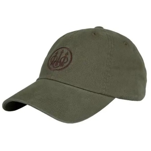Beretta Mens Vintage Lowpro Cotton Hat Dark Green - Beretta