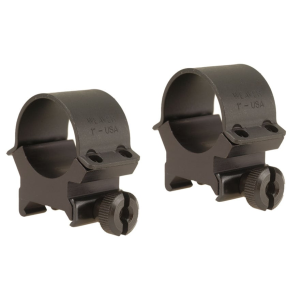 Weaver 1" Sure Grip Detachable Weaver-Style Rings Matte Black High