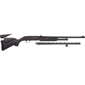 Mossberg 500 Youth Pump 20 Gauge Shotgun 36.75" Blued Barrel Black Adjustable Stock