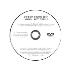 Gun Video "Gunsmithing the 1911" by Jerry Kuhnhausen DVD - Kuhnhausen Books & Videos