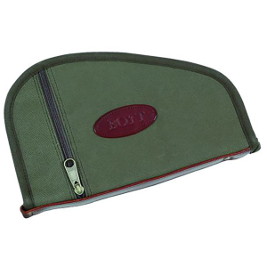 Boyt Heart-Shaped Soft Pistol Case with Pouch 12" Canvas Green - Boyt