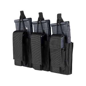 Condor Triple Kangaroo Gen 2 Rifle and Pistol Magazine Pouch Black - Condor