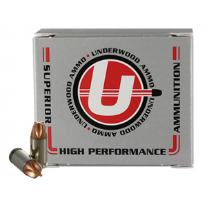 Underwood Xtreme Defender 380 ACP +P Ammo 68 Grain Lehigh Xtreme Defense Fluted Lead Free Box of 20 - Underwood Ammunition