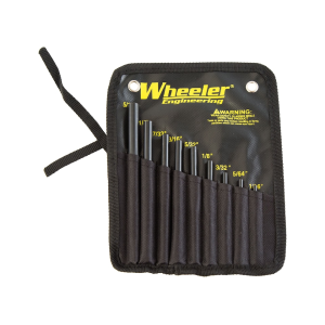 WHEELER Roll Pin Starter Punch Set