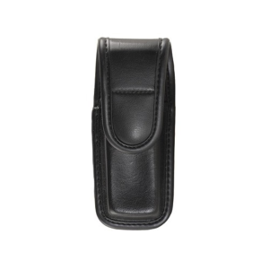Bianchi 7903 Single Magazine Pouch or Knife Sheath Beretta 92, 96, Browning Hi-Power, Sig Sauer P226, P228, P229 Hidden Snap Trilaminate Black - Bianchi