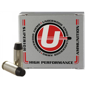 UNDERWOOD 10mm Auto Ammo 200 Grain Flat Nose Box Of 20 816874020897 698765