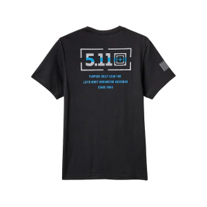 5.11 Men's TBL Mission T Shirt Black XL