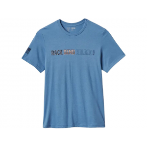 5.11 Men's Rack Send Reload T Shirt Mineral Blue Large