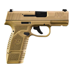 FN Reflex 9mm Luger Pistol 3.3" Barrel 15+1 Round Flat Dark Earth