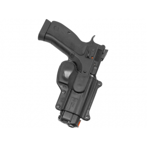 Fobus Standard OWB Holster Right Hand CZ 75 SP-01 Polymer Black - Fobus