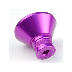 Precision Hardcore Gear Powder Funnel 243 Caliber, 6mm Machined Aluminum Purple - Precision Hardcore Gear