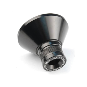 Precision Hardcore Gear Powder Funnel 375 Caliber Machined Aluminum Black - Precision Hardcore Gear
