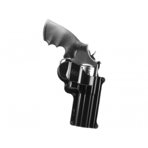 Fobus Standard OWB Holster Right Hand S&W K, L Frame, Taurus 65, 66, 431 Polymer Black - Fobus