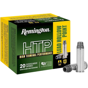 Remington High Terminal Performance (HTP) 38 Special +P Ammo 158 Grain Lead Hollow Point Case of 500 (25 Boxes of 20) - Remington