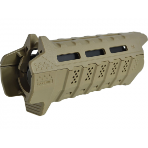 Strike Industries Drop-In Handguard AR-15 Carbine Length Polymer Flat Dark Earth with Black Heat Shield - Strike Industries