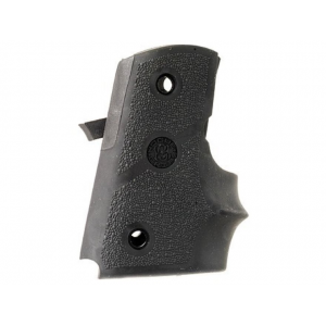 Hogue Wraparound Rubber Grips with Finger Grooves Para-Ordnance P10 Black - Hogue