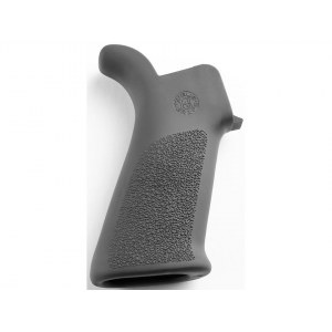 Hogue OverMolded Beavertail Pistol Grip AR-15 Rubber Gray - Hogue