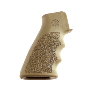 Hogue OverMolded Pistol Grip AR-15, LR-308 Rubber Tan