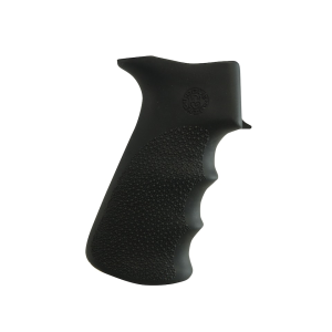 Hogue Rubber Overmolded Pistol Grip with Finger Grooves Sig 556 Synthetic Black - Hogue