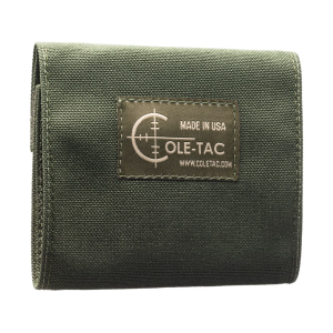 Cole-Tac Hunter Ammo Wallet 10 Round Cordura Nylon OD Green - Cole-Tac